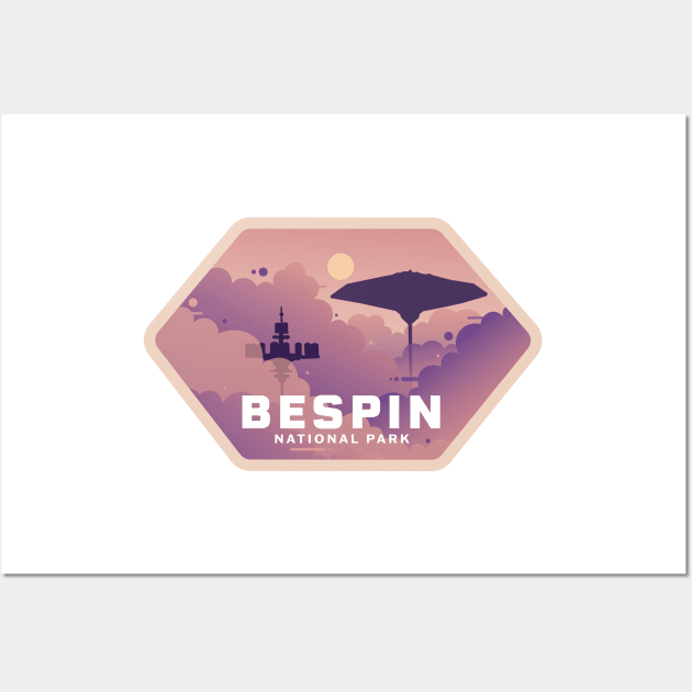 Bespin National Park Wall Art by Hanneliza